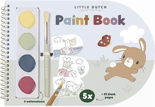 Little Dutch verfboek - creatief speelgoed - vakantieboek
