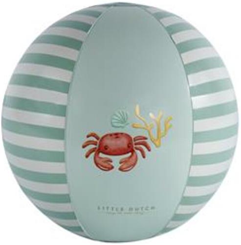 Little Dutch Strandbal Blauw 35 cm Fresh Greens