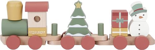Little Dutch Blokkentrein - Kerst
