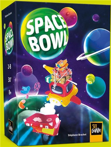 Sit-Down! - Space Bowl - Interactief Behendigheidsspel - 2-8 Spelers - Geschikt Vanaf 8 Jaar