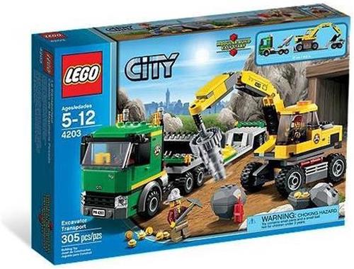 LEGO City Graafmachinetransport - 4203