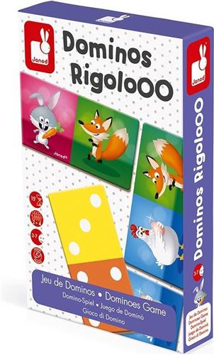 Janod Spel - Domino rigolooo
