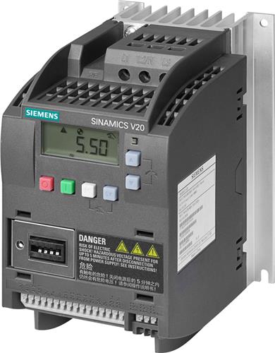 Siemens Frequentieregelaar 6SL3210-5BE15-5CV0 0.55 kW 3-fasig 400 V