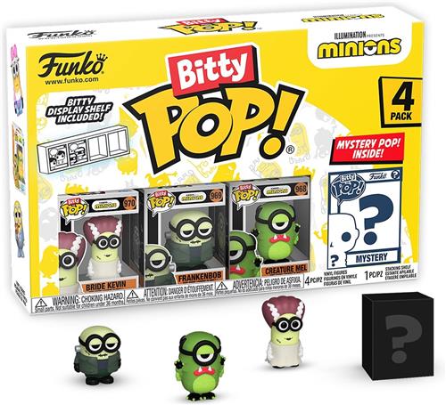 Funko Bitty Pop! 4-Pack: Minions - Frankenbob