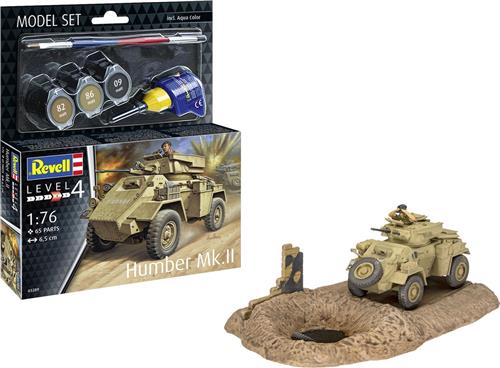 1:76 Revell 63289 Humber Mk.II - Panzerwagen - Model Set Plastic Modelbouwpakket