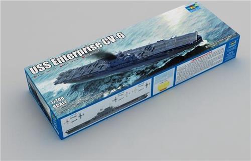1:700 Trumpeter 06708 USS Enterprise CV-6 Ship Plastic Modelbouwpakket