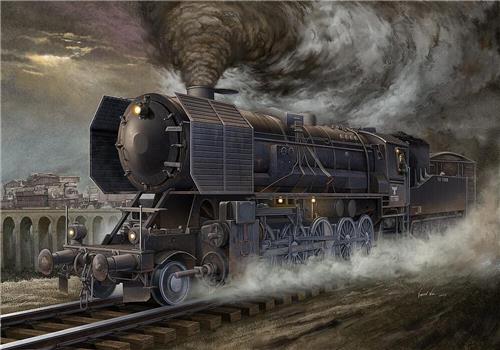 1/35 GERMAN LOC BAUREIHE 52 MIT STEIFRAHMENTENDER - modelbouwsets, hobbybouwspeelgoed voor kinderen, modelverf en accessoires