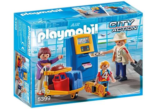 Playmobil Vakantiegangers aan incheckbalie - 5399