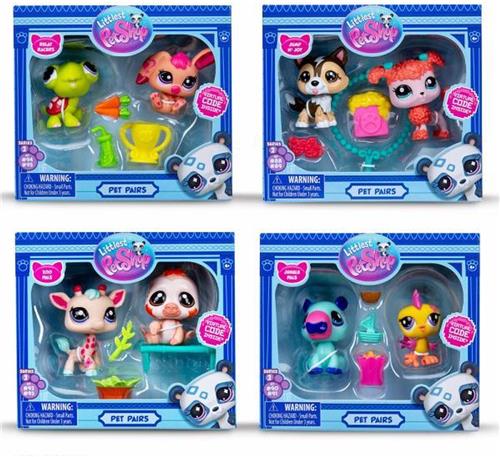 LITTLEST PET SHOP PET PAIRS 2-PACK ASSORTED.