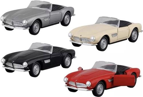 Welly Die Cast 1956 BMW 507 1:36 (1pc, Willekeurige Kleur)