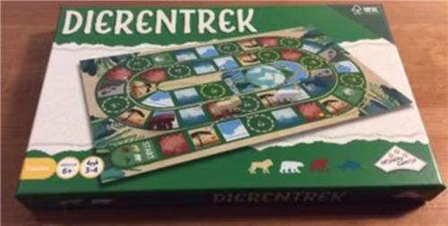 Identity Games - Dierentrek - familiespel - dobbelspel bordspel - dieren - leeuw aap dolfijn ijsbeer
