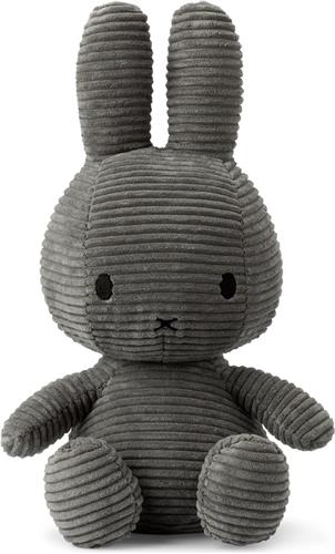 Nijntje Corduroy Grey 33cm Eco - Knuffel Grey