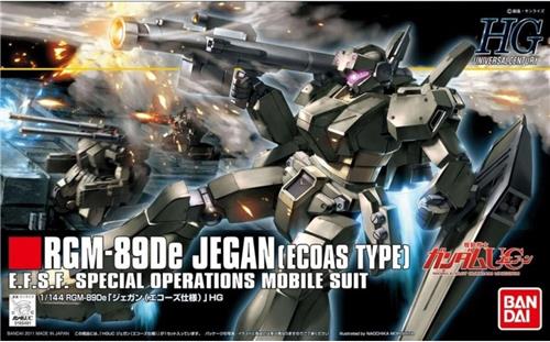 GUNDAM - HGUC 1/144 RGM-89DE Jegan Ecoas Type - Model Kit
