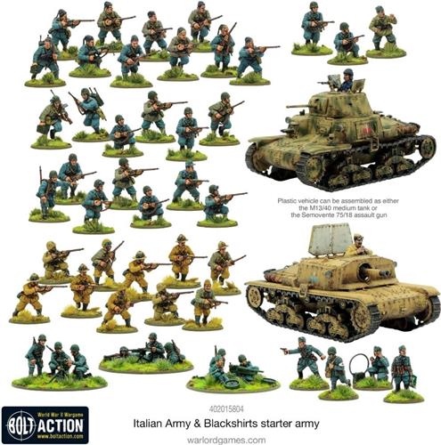 Italian Army & Blackshirts Starter Army