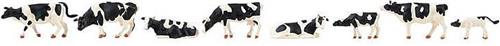 Faller 151904 H0 Koeien, zwartbont figuren Geverfd, Staand, Liggende
