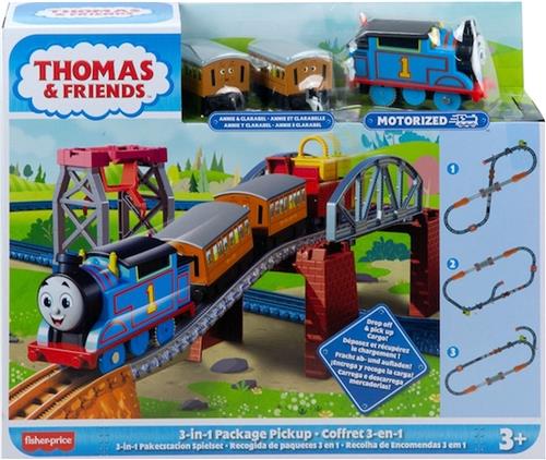 THOMAS AND FRIENDS 3-IN-1 PACKAGE PICKUP.
