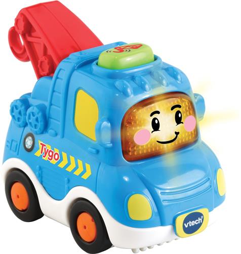 VTech Toet Toet Auto's Tygo Takelwagen - Educatief Baby Speelgoed - Interactieve Speelgoed Auto - 1 tot 5 Jaar