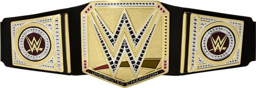 WWE UNDISPUTED UNVIRSAL TITLE BELT.