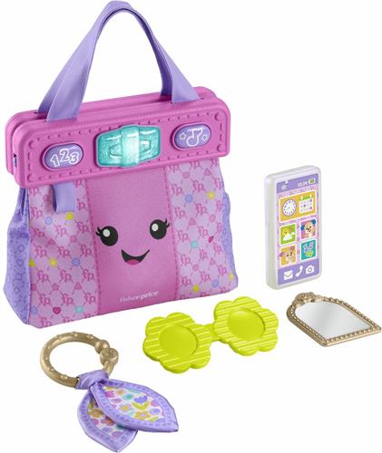 FISHER PRICE - LAUGH & LEARN GOING PLACES LEARNING PURSE.