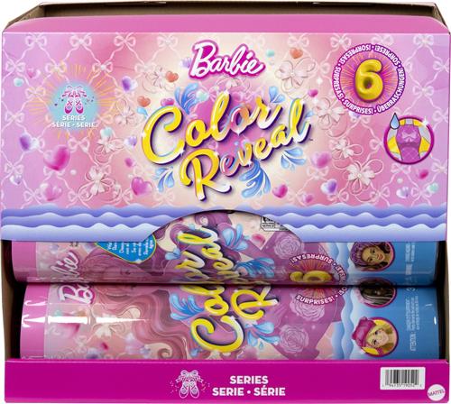 BARBIE - COLOUR REVEAL BALLET SERIES ASSORTED.
