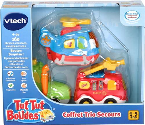 Set van 3 auto's Vtech Tut Tut Bolides Multicolour