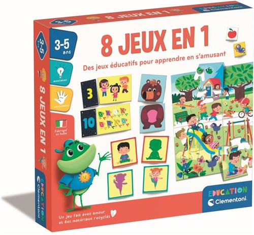 8 Jeux En 1 New (Fr).