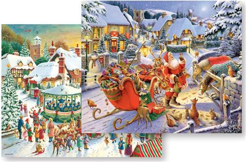 Ravensburger Christmas Collection (2x 500).