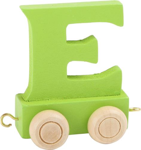 Small Foot - Houten Lettertrein Kleur - E