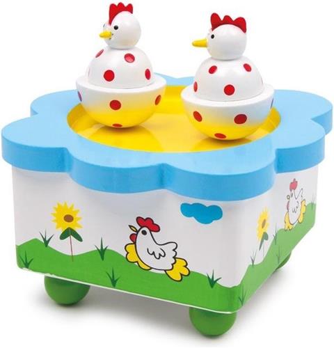Small Foot Hennendans Muziekdoos - Kippen