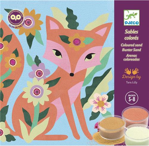 Djeco schilderijen zand Garden Lights