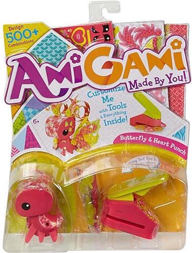 AmiGami Punch set Vlinder en Hart