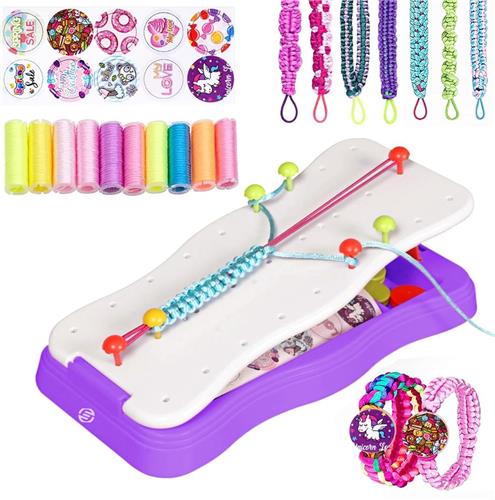 Equivera Armbandjes Maken Set Meisjes - Knutselset Meisjes - Knutselset voor Meisjes - Knutselset Meiden - Sieraden Maken Meisjes - Armbandjes Maken Meisjes - Cadeautip voor uw kind!