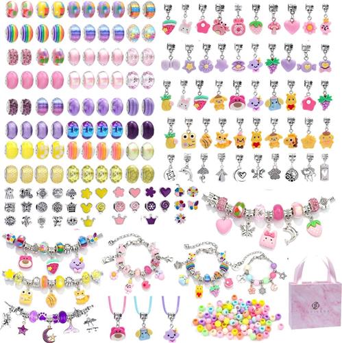 Equivera Armbandjes Maken Set Meisjes - Knutselset Meisjes - Knutselset voor Meisjes - Knutselset Meiden - Sieraden Maken Meisjes - Armbandjes Maken Meisjes - Cadeautip voor uw kind!