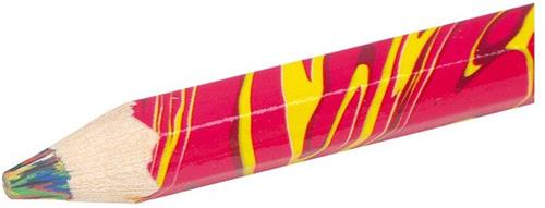 Small Foot - Kleurpotloden Regenboog met Puntenslijper, 10dlg.