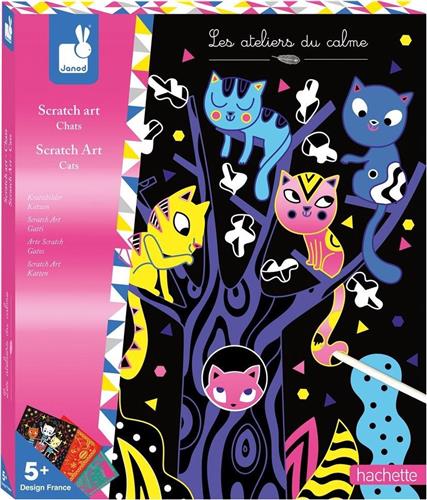 Janod Scratch Art - Katten