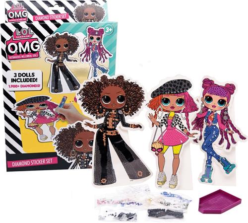 LOL Surprise Diamanten Stickerset