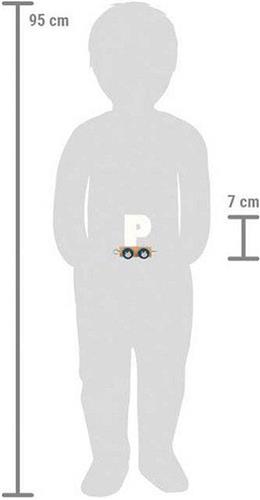 Small Foot - Houten Lettertrein Polar - P