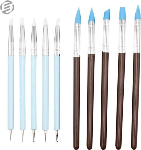 Equivera Pottenbakken Gereedschap - Pottenbakkersgereedschapset - Boetseer Gereedschap - Klei Gereedschap - Boetseer Set - Beeldhouwen - Pottenbakken - Boetseergereedschap - Kleigereedschap - Modelleergereedschap