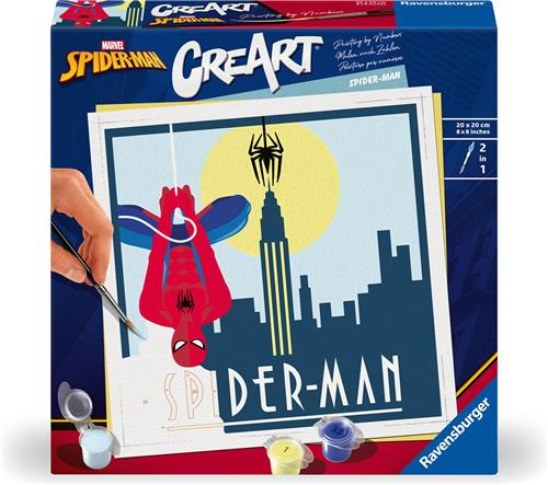 CreArt Marvel Spiderman - Schilderen op Nummer