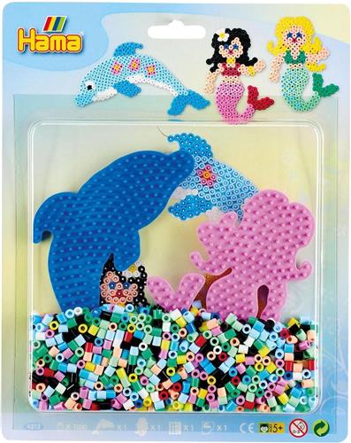 Hama Strijkkralen Dolfijn 1100-delig