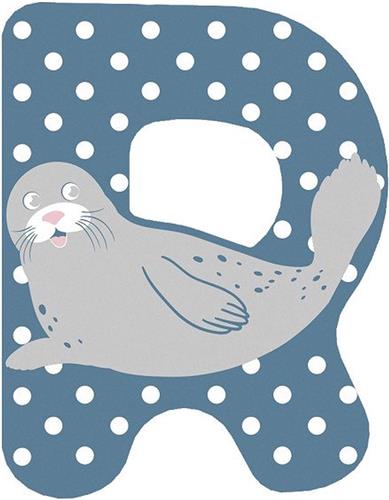 Small Foot - Houten Dieren Kinderletter - R