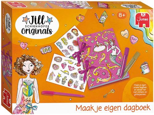 Jumbo - Jill Schirnhofer - Maak je eigen dagboek - Knutselset