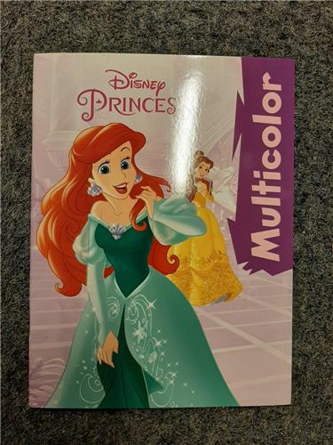 Disney Kleurboek Multicolor Princess 297 X 210 Mm 32 Kleurplaten