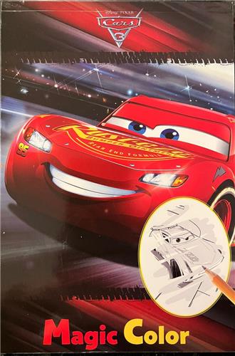 Tover krasblok disney cars 3 / 22 blad toverblok toverkladblok - toverblok