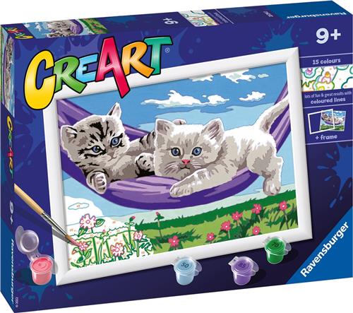 Ravensburger CreArt Hammock fun - Schilderen op nummer voor kinderen