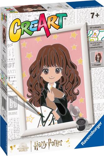 Ravensburger CreArt Hermione - Schilderen op nummer voor kinderen