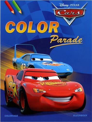 Disney Kleurboek Color Parade Cars