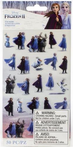 Disney - Frozen 2  - Stickers met kleine karakters - 50 stuks