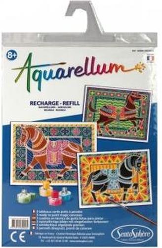 Aquarellum Navulling - Paarden