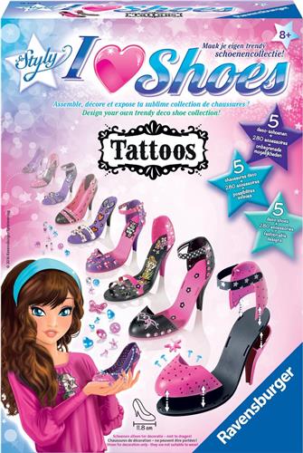 Ravensburger I love shoes Tattoos
